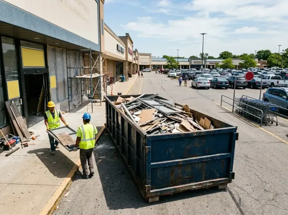 retail-store-renovation-debris-003 — frequently asked questions, Roll-off Dumpster Rentals in Central Gardens, TX